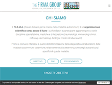 Tablet Screenshot of gruppofirma.com